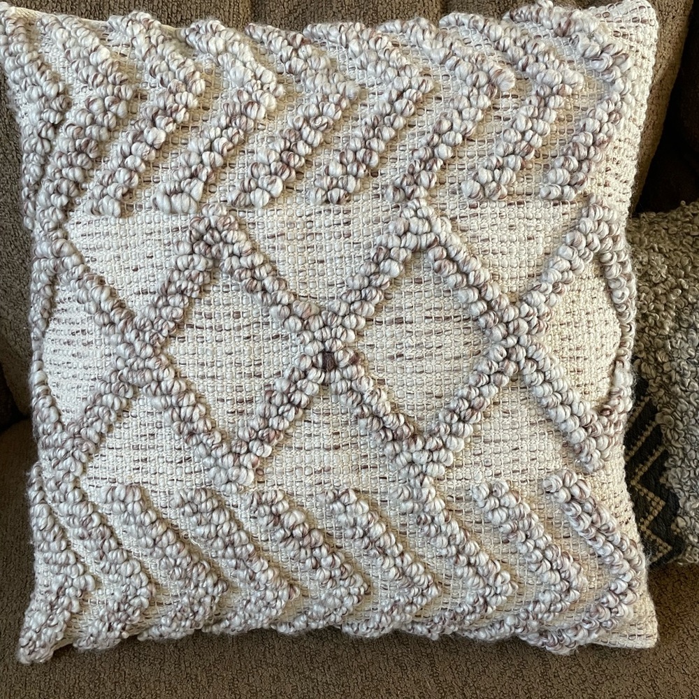 Brittany Embroidered Pillow Cover